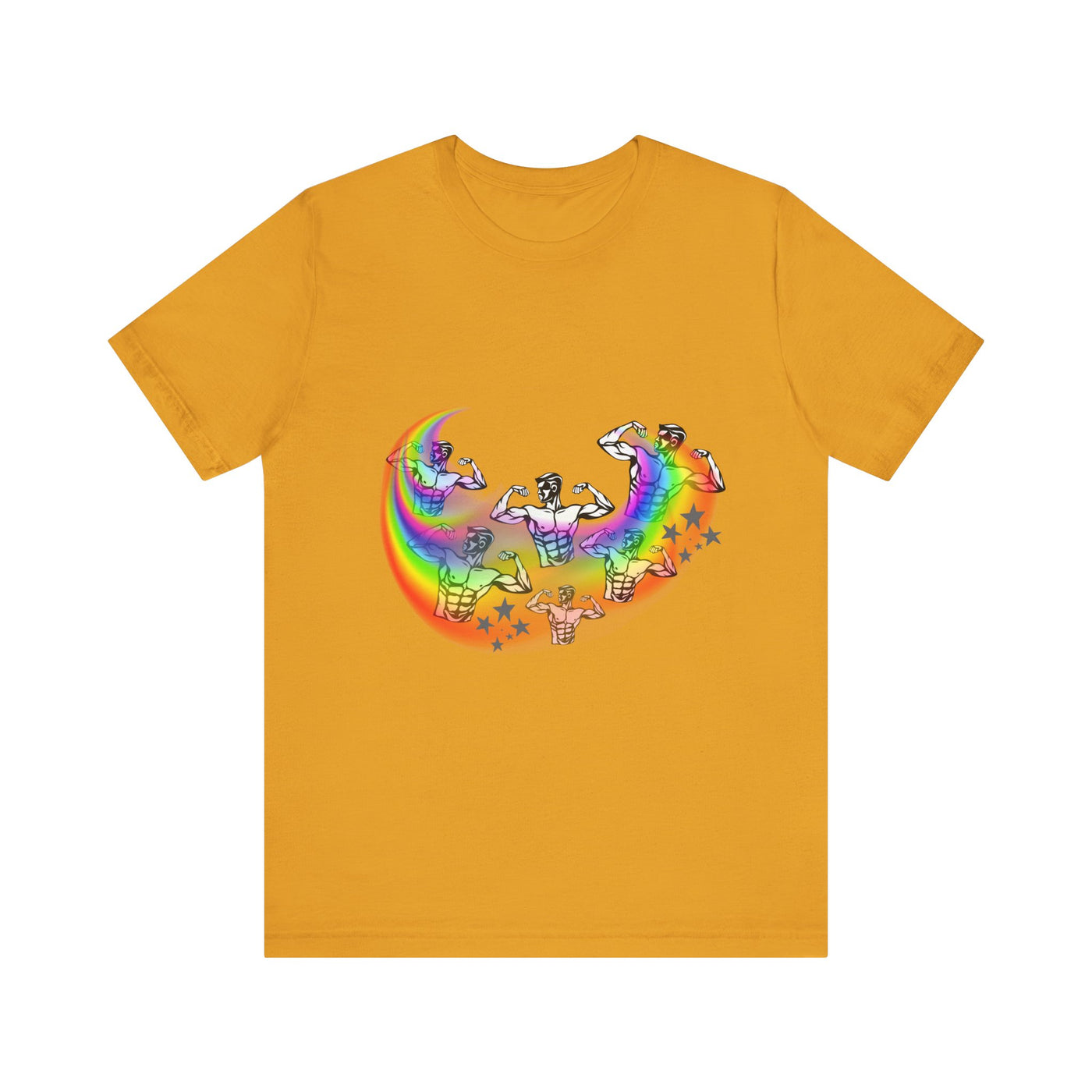 T-Shirt: Flex the Rainbow | Pride & Muscles