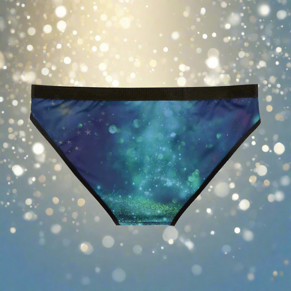 Women's Underwear: Blue Fantasy