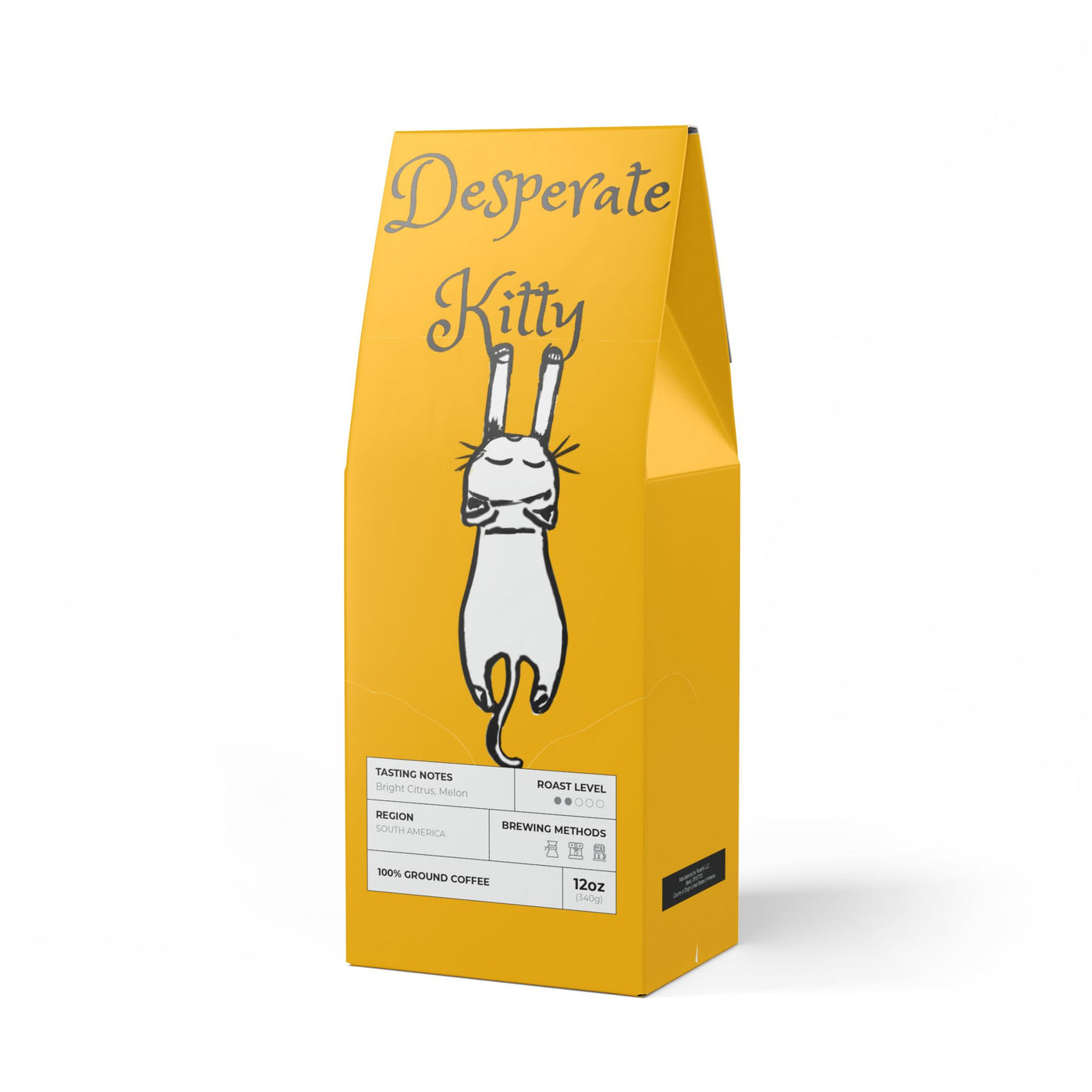 Coffee: Desparate Kitty - Colombia Single Origin Coffee (Light-Medium Roast)