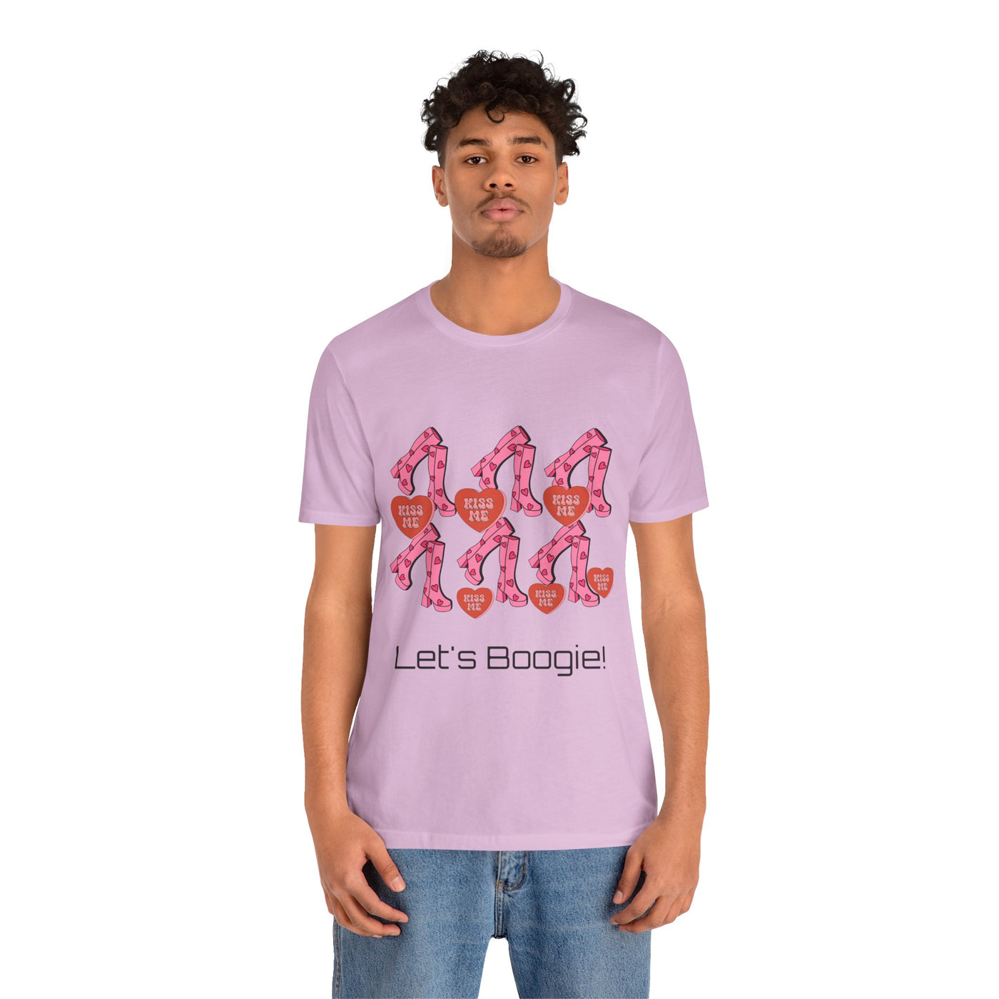 T-Shirt: Let's Boogie! | Jersey Fabric